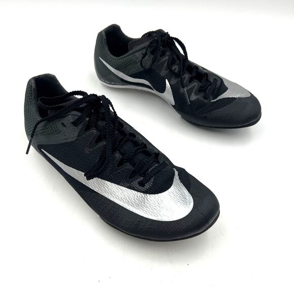 Nike Rival Sprint Track & Field Sprinting Spikes Black - Picture 1 of 10